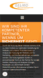 Mobile Screenshot of geliko.de